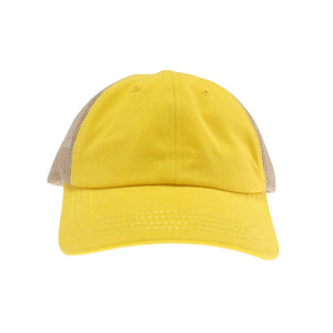 Solid Cotton Brushed C.C Ball Cap BA2000: Grey