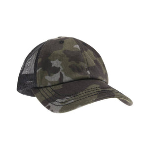 Solid Cotton Brushed C.C Ball Cap BA2000: Grey