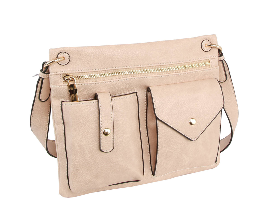 Hobo Shoulder Bag Multi Pocket Bag