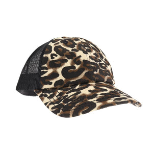 Solid Cotton Brushed C.C Ball Cap BA2000: Black Camo