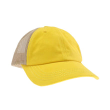 Load image into Gallery viewer, Solid Cotton Brushed C.C Ball Cap BA2000: Khaki
