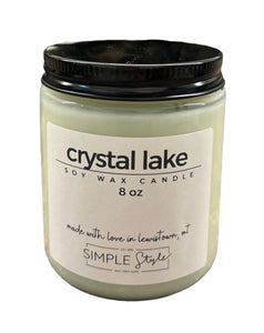 crystal lake candle