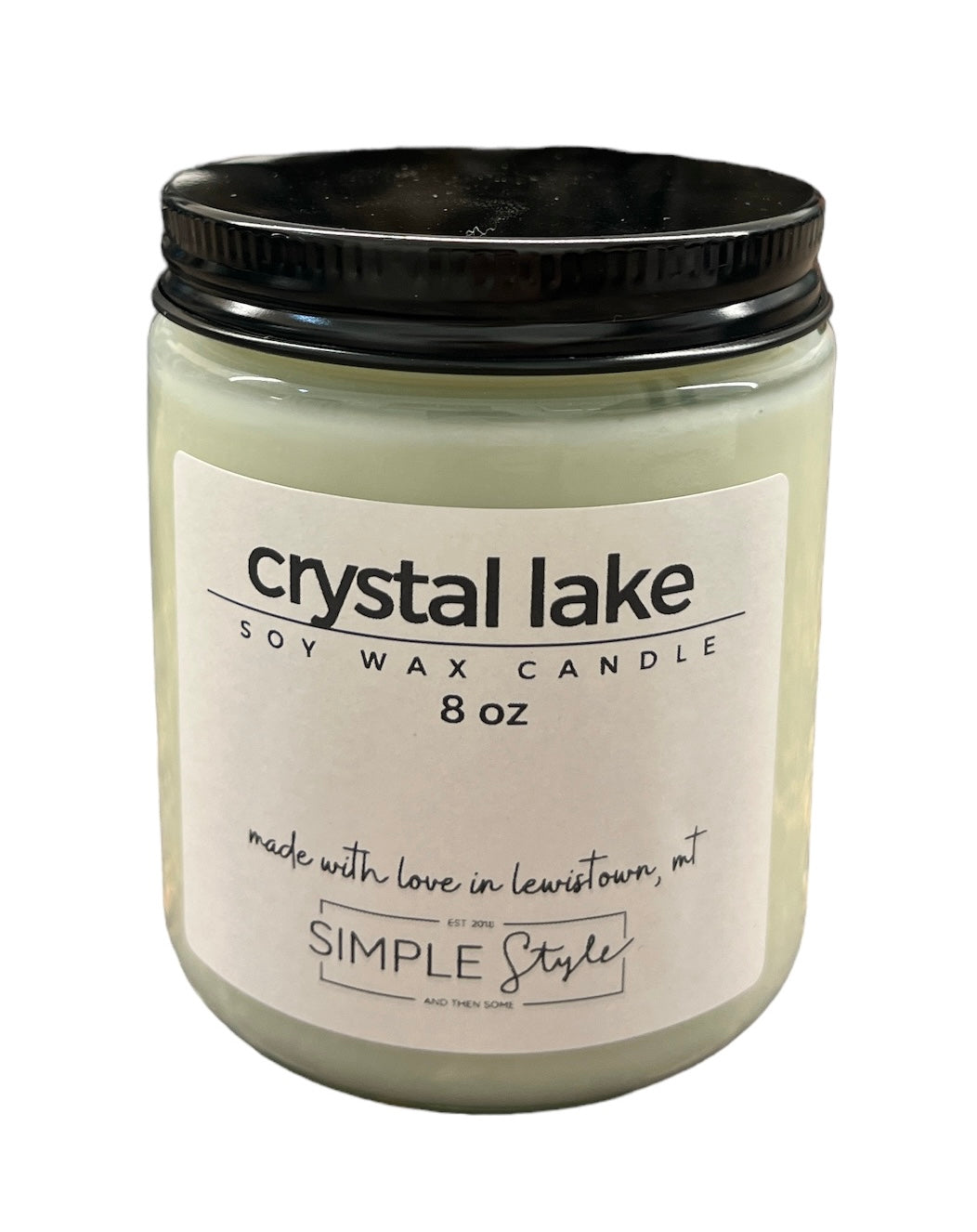 crystal lake candle