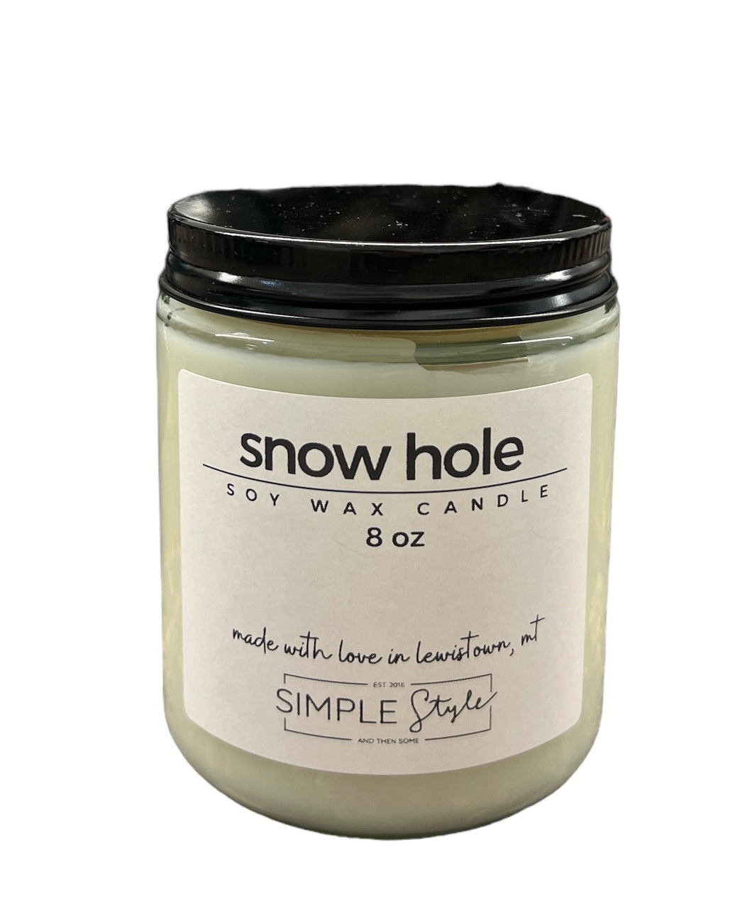 snow hole candle