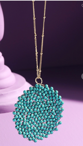 Bead Circle Necklace