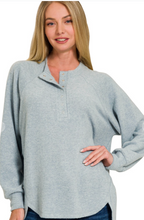 Load image into Gallery viewer, Tasha Henley Sweater
