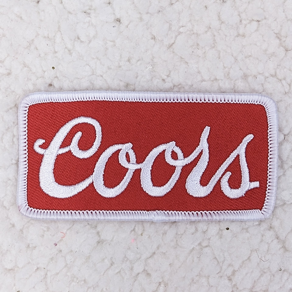 Coors Embroidered HAT/POCKET Patch