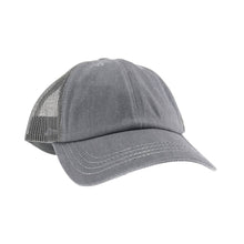 Load image into Gallery viewer, Solid Cotton Brushed C.C Ball Cap BA2000: Grey
