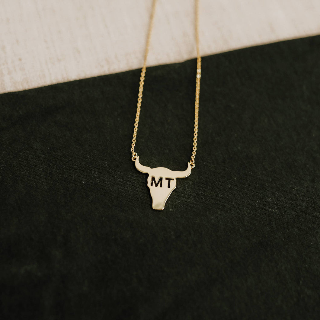 Montana Skull Necklace